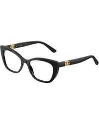 Dolce & Gabbana - Dg3398 501 Optical Frames Acetate Cat Eye Normal - Lyst