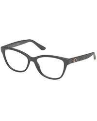 Guess - Gu50308 001 Optical Frames Acetate Squared Normal - Lyst