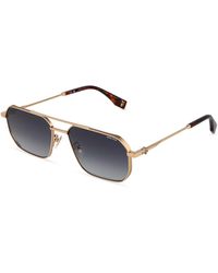 Police - Splu74 Force 11 349 Sunglasses Metal Smoke Geometric Anti-Glare Nuanced - Lyst