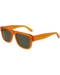 Calvin Klein - Ckj24607S 201 Sunglasses Acetate Squared Normal - Lyst