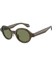 Giorgio Armani - Ar8205 60612A Sunglasses Acetate Round Normal - Lyst
