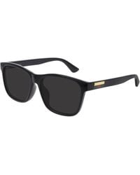 Gucci - Gg0746Sa 001 Sunglasses Injected Squared Normal - Lyst