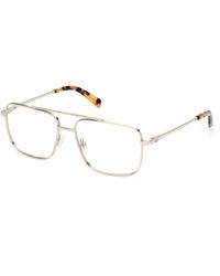 Guess - Gu50097 032 Optical Frames Metal Squared Normal - Lyst