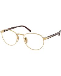 Prada - Pr B52V 5Ak1O1 Optical Frames Metal Pantos Normal - Lyst