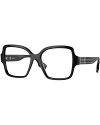 Burberry - Be2374 3001 Optical Frames Acetate Transparent Squared Normal - Lyst