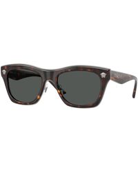 Versace - Ve2272 108/87 Sunglasses Metal Squared Normal - Lyst