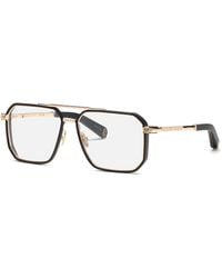 Philipp Plein - Vpp197M Plein Light 300 Optical Frames Metal Geometric - Lyst
