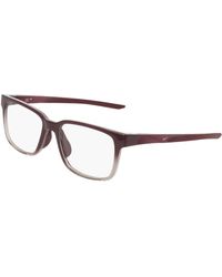 Nike - 7409 620 Optical Frames Bio-Injected Squared Normal - Lyst