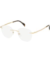 David Beckham - Db 1166 J5G/2Y Optical Frames Metal Pantos Normal Mirror - Lyst