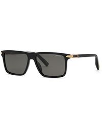 Chopard - Sch427 700P Sunglasses Acetate Smoke Squared Polarized - Lyst
