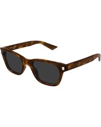 Saint Laurent - Sl 874 003 Sunglasses Acetate Squared - Lyst