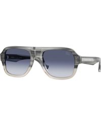 Burberry - Be4478 420814 Sunglasses Acetate Pilot Normal Shaded - Lyst