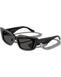 Jimmy Choo - Jc5033B 500087 Sunglasses Acetate Cat Eye Normal - Lyst