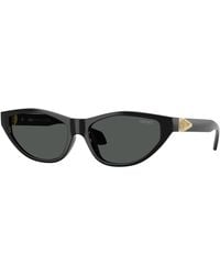 Versace - Ve4491U Gb1/87 Sunglasses Injected Cat Eye Normal - Lyst