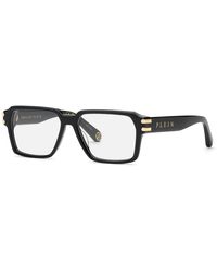 Philipp Plein - Vpp223 Plein Icon 700 Optical Frames Acetate Geometric - Lyst