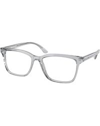 Prada - Pr 14Wv U431O1 Optical Frames Acetate Squared Normal - Lyst