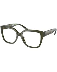 Michael Kors - Mk4112 Polanco 3947 Optical Frames Acetate Transparent Squared Normal - Lyst