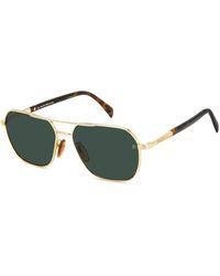 David Beckham - Db 1128/G/S 06J/Qt Sunglasses Metal Squared - Lyst