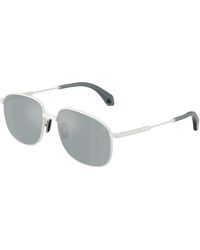 Moncler - Me4013 Fennix 10046G Sunglasses Steel Pilot Normal - Lyst