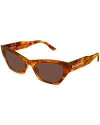 Balenciaga - Bb0447S 003 Sunglasses Acetate Cat Eye - Lyst