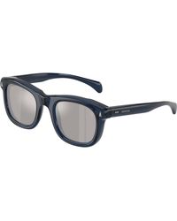 Moncler - Me6034 Noirr 30206G Sunglasses Acetate Squared Normal - Lyst