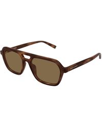 Saint Laurent - Sl 905 003 Sunglasses Acetate Squared - Lyst