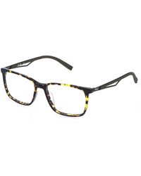 Fila - Vfi995 779 Optical Frames Acetate Squared - Lyst