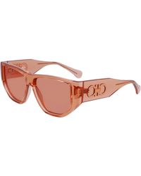 Ferragamo - Sf1077S 838 Sunglasses Bio-Inject Squared Photochromatic - Lyst