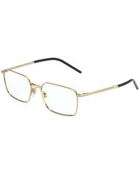 Dolce & Gabbana - Dg1328 02 Optical Frames Metal Squared - Lyst