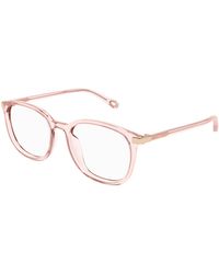 Chloé - Ch0247Oa 003 Optical Frames Acetate Transparent Cat Eye - Lyst
