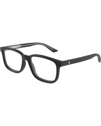 Montblanc - Mb0452O 003 Optical Frames Acetate Transparent Squared - Lyst