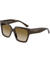 Jimmy Choo - Jc5047B 506013 Sunglasses Acetate Squared Normal Shaded - Lyst