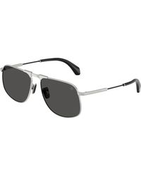 Moncler - Me4014 Vitessa 102387 Sunglasses Steel Pilot Normal - Lyst