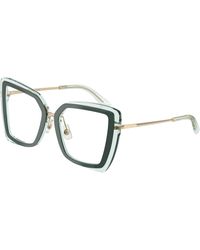 Jimmy Choo - Jc3059 5104 Optical Frames Acetate Transparent Butterfly Normal - Lyst
