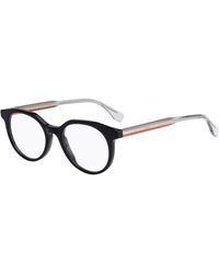 Fendi - Ff M0078 807 Optical Frames Outlet Acetate Round - Lyst