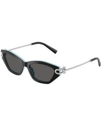 Tiffany & Co. - Tf4231U 8055S4 Sunglasses Acetate Cat Eye Normal - Lyst