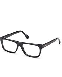 Web - We5464 001 Optical Frames Acetate Squared Normal - Lyst