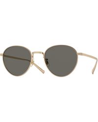 Oliver Peoples - Ov1336St Rhydian 5035R5 Sunglasses Titanium Pantos Normal - Lyst