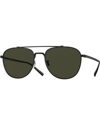 Oliver Peoples - Ov1335St Rivetti 5017P1 Sunglasses Titanium G15 Pilot Polarized - Lyst