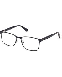 Guess - Gu50045 087 Optical Frames Metal Squared Normal - Lyst