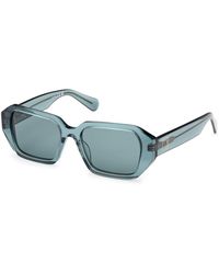 MAX&Co. - Mo0126 96N Sunglasses Acetate Geometric Normal - Lyst