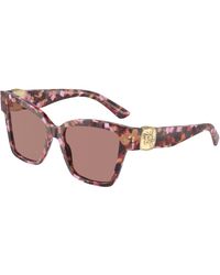 Dolce & Gabbana - Dg4470 344073 Sunglasses Acetate Squared Normal - Lyst