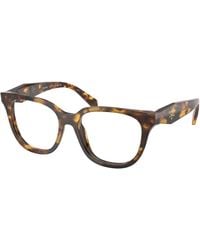 Prada - Pr C11V 14L1O1 Optical Frames Acetate Butterfly Normal - Lyst