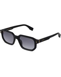 Police - Splu82 Zac 2 W/A 700 Sunglasses Acetate Smoke Squared Normal Nuanced - Lyst