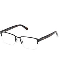 Guess - Gu50326 002 Optical Frames Metal Squared Normal - Lyst