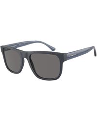 Emporio Armani - Ea4163 508881 Sunglasses Acetate Pillow Polarized - Lyst
