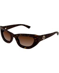 Gucci - Gg1784S 002 Sunglasses Injected Cat Eye - Lyst
