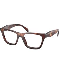 Prada - Pr C10V 14P1O1 Optical Frames Acetate Butterfly Normal - Lyst