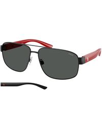Polo Ralph Lauren - Ph3156 922381 Sunglasses Metal Pilot Polarized - Lyst