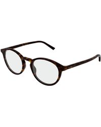Gucci - Gg1998O 002 Optical Frames Acetate Transparent Round - Lyst